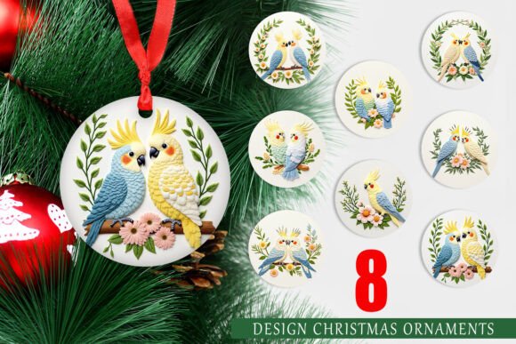 Ornament Cockatiel Embroidery Review for Seasonal Use