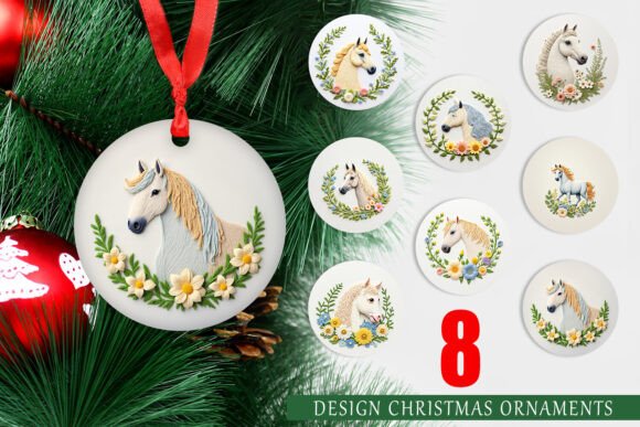 Ornament Horse Embroidery Review for Seasonal Creations