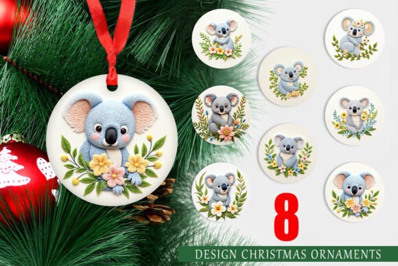 Ornament Koala Embroidery Review for Seasonal Use