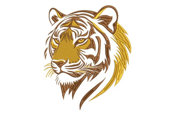 Tiger Head Embroidery Review